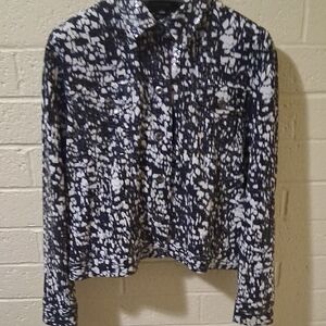 Notations Monochrome Abstract Shirt